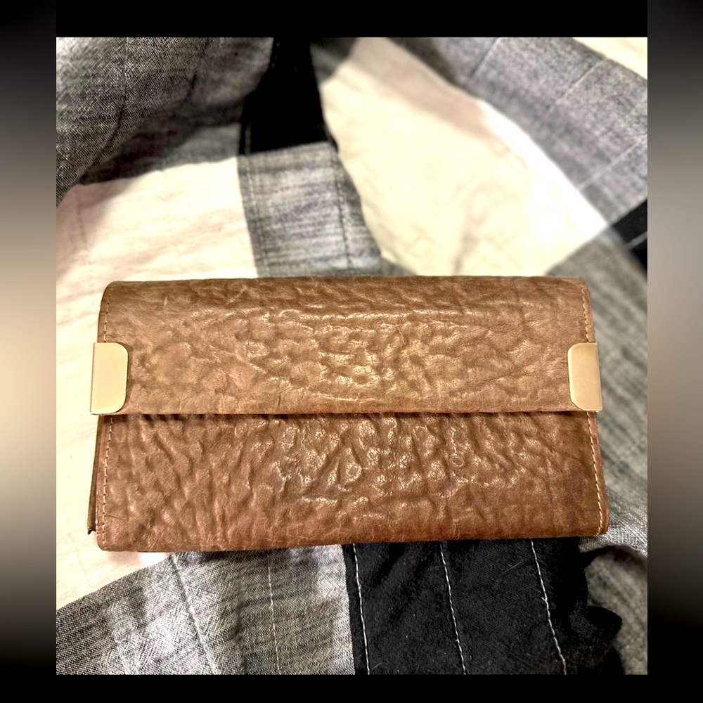 Free People Wallet brown leather